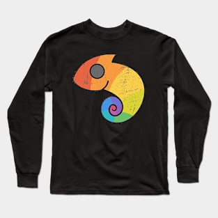 Chameleon Rainbow Long Sleeve T-Shirt